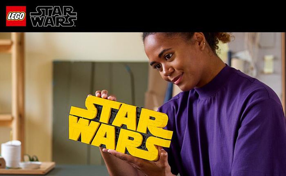 "LEGO - STAR WARS Logo Star Wars in mattoncini - 75407"