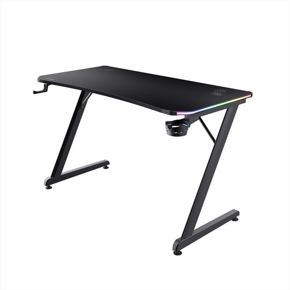 "TRUST - Scrivania gaming GXT709 LUMINUS RGB DESK-Black"