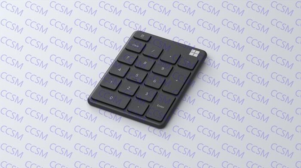 "MICROSOFT - STAND ALONE NUMBER PAD BLACK-Nero"