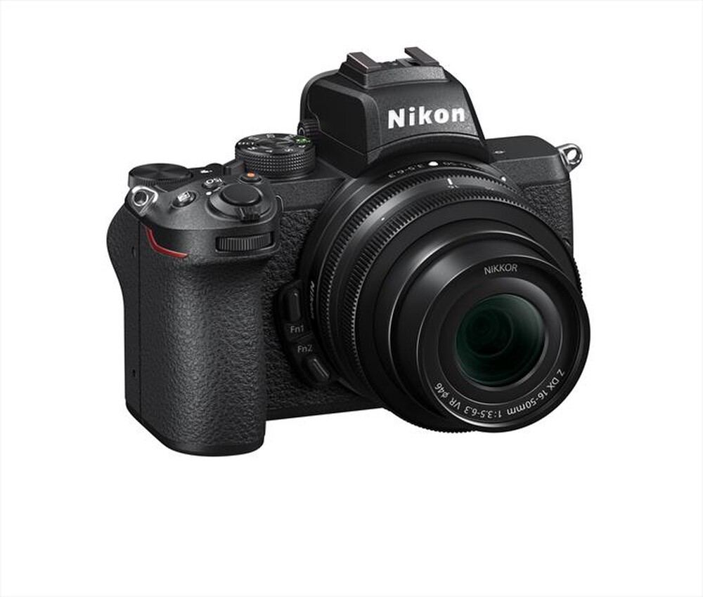 "NIKON - NIKON Z50 + Z DX 16-50VR + LEXAR SD 64GB-Black"
