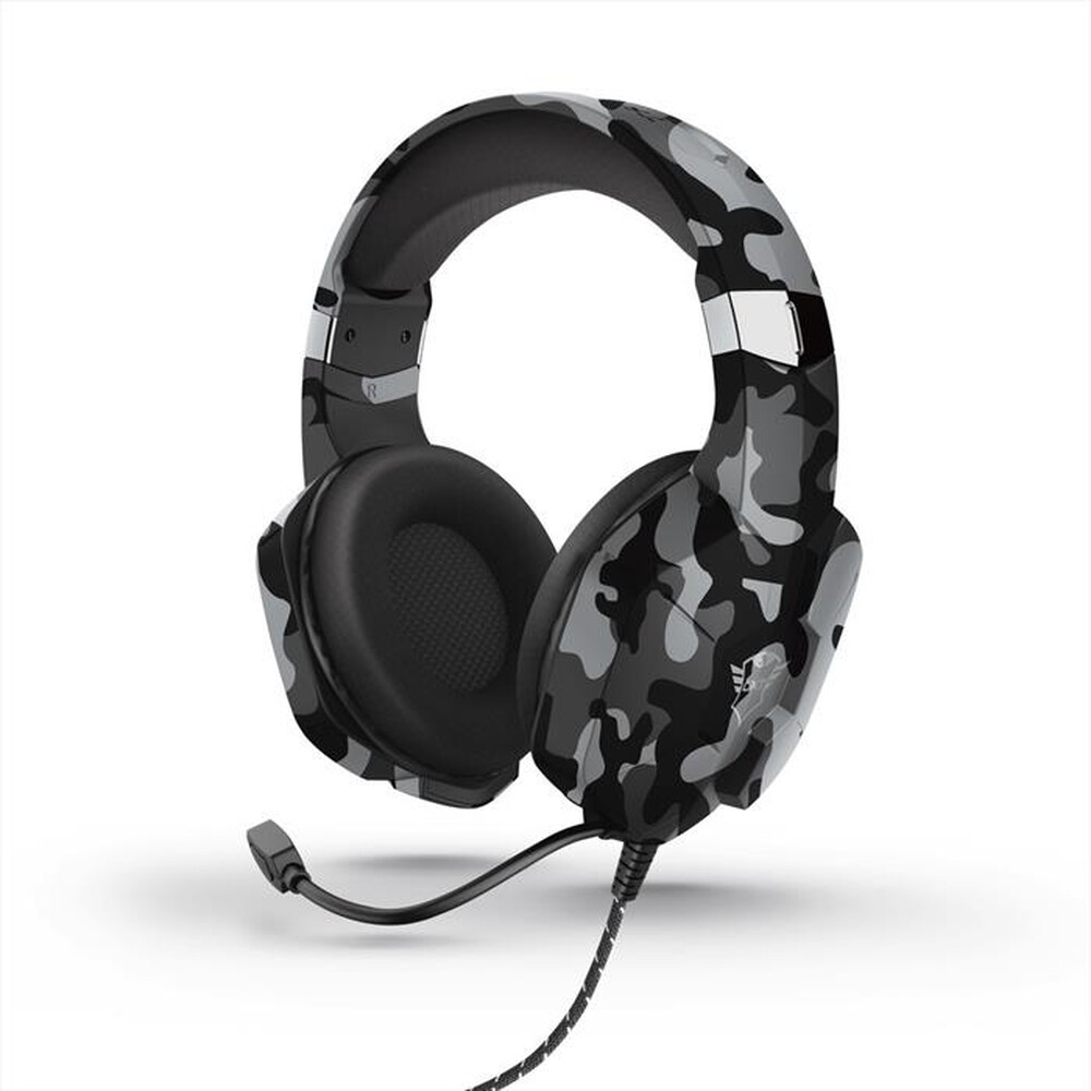 "TRUST - GXT323K CARUS HEADSET-Black Camouflage"
