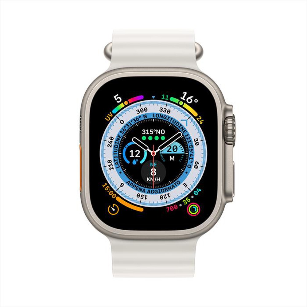 "APPLE - Watch Ultra GPS + Cellular 49mm-Ocean Bianco"