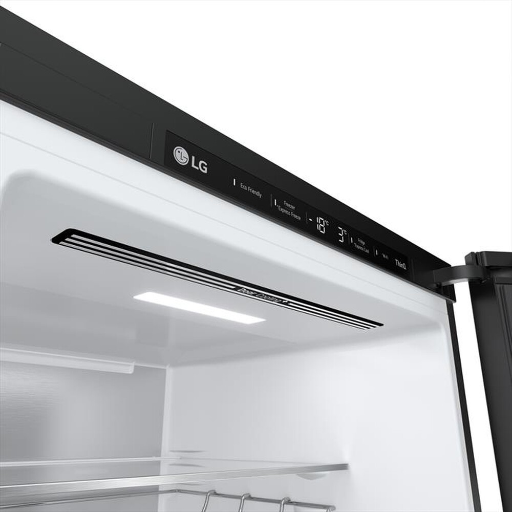 "LG - Frigorifero combinato GBB72BM9DQ Classe D 387L-Nero"