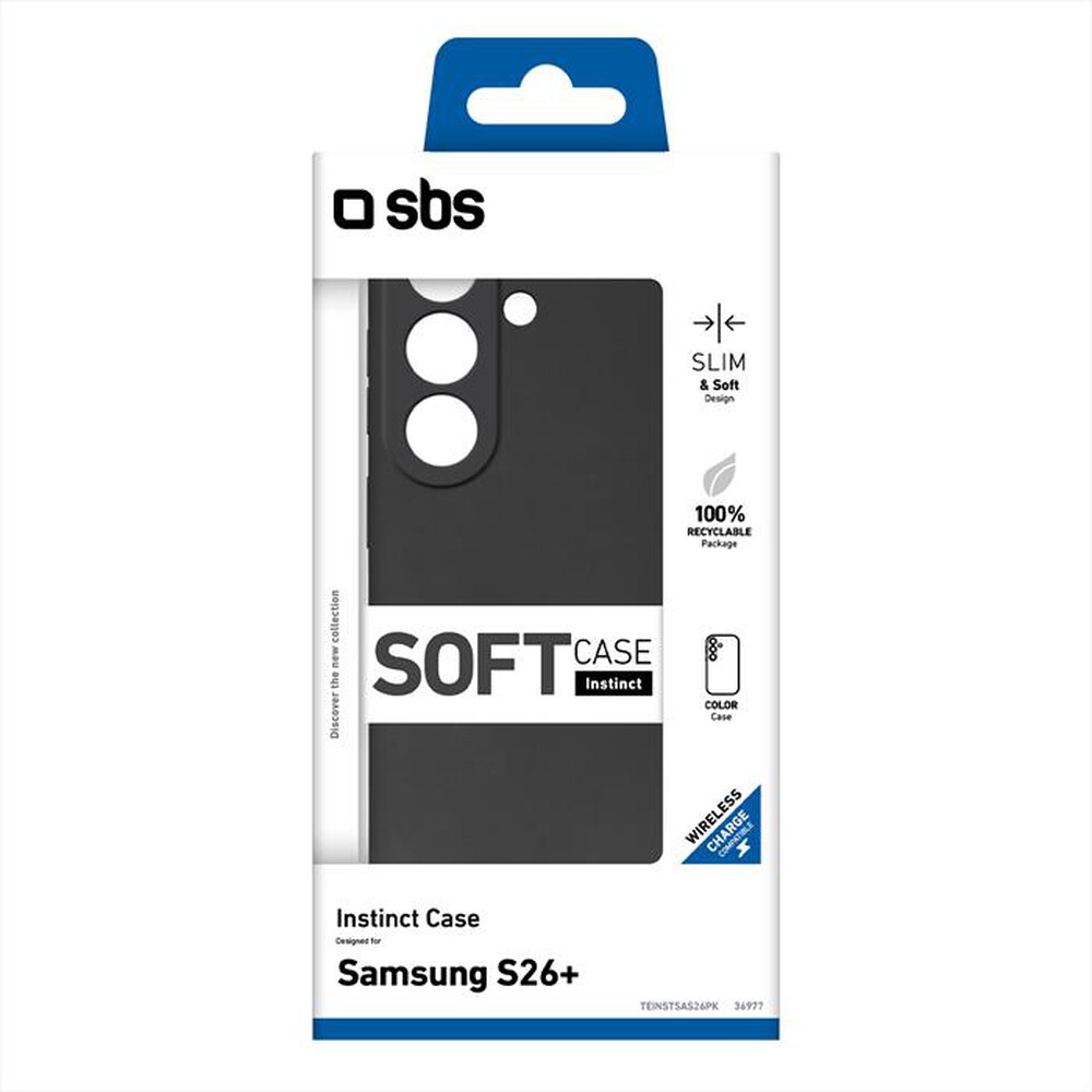 Immagine del prodotto SBS - Cover Instinct per Samsung S26+-Nero