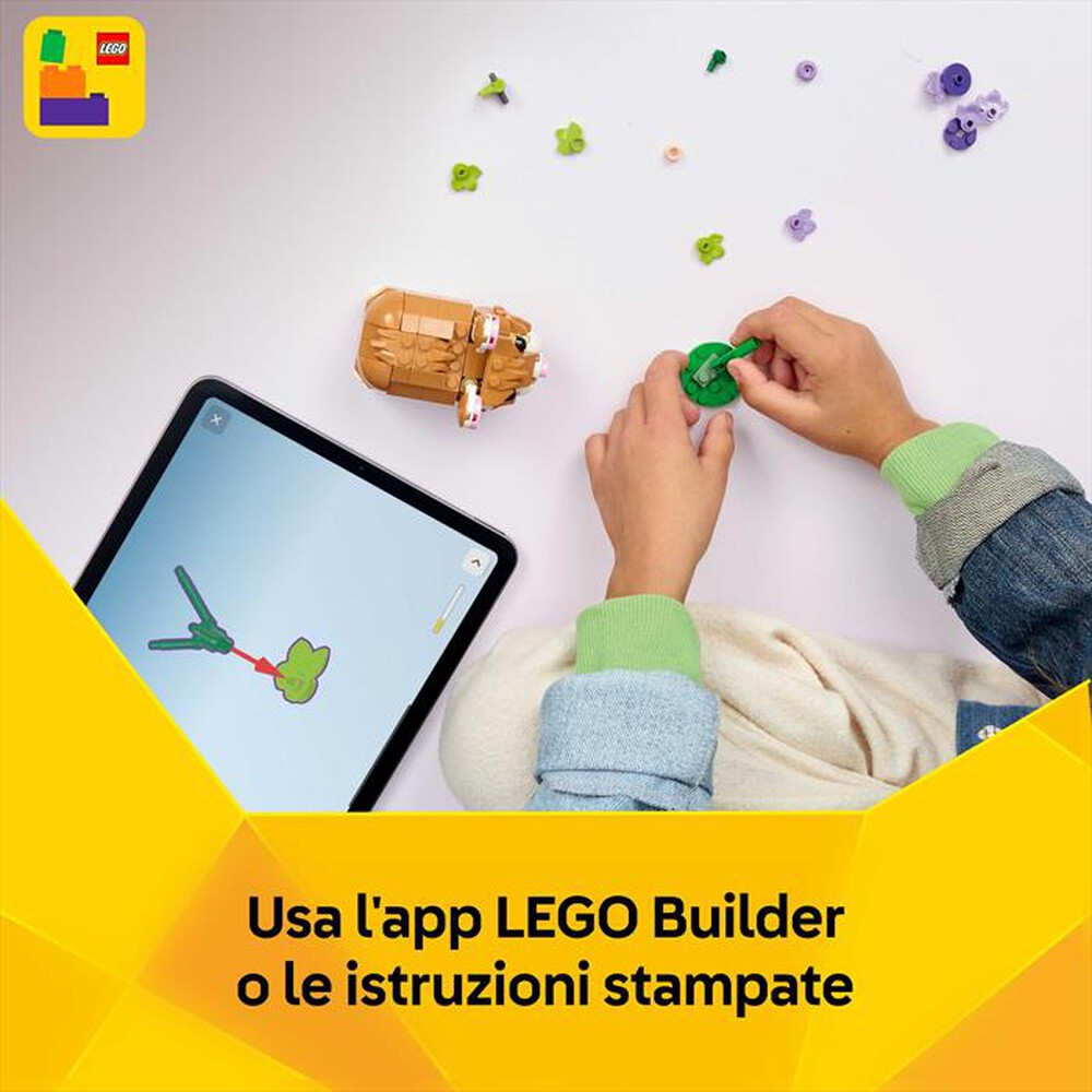 Immagine del prodotto LEGO - CREATOR 3IN1 Simpatico criceto con fiore - 31376