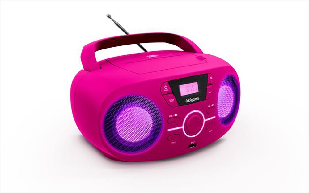 "BIG BEN - CD61RSUSB-Rosa"