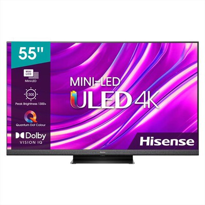 HISENSE - Smart TV LED UHD 4K 55" 55U82HQ-Black