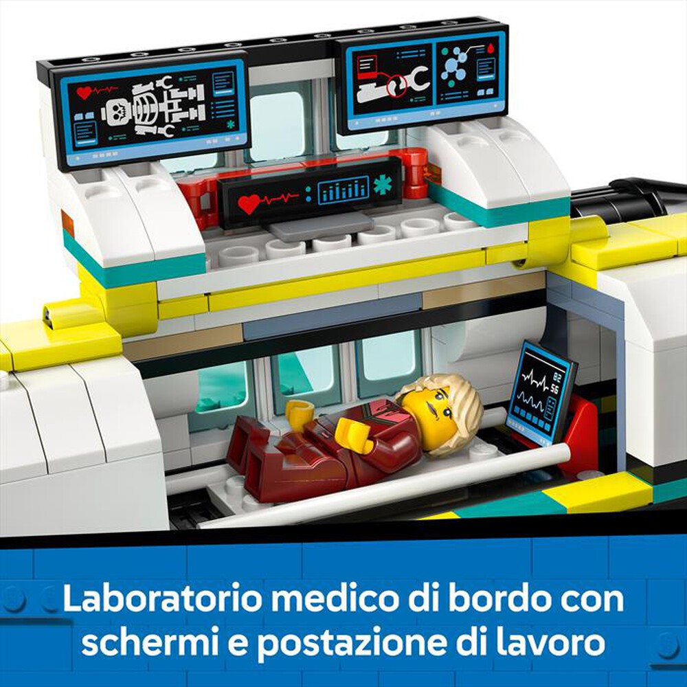 Immagine del prodotto LEGO - CITY BIG VEHICLES Aereo ambulanza emergenza 60465