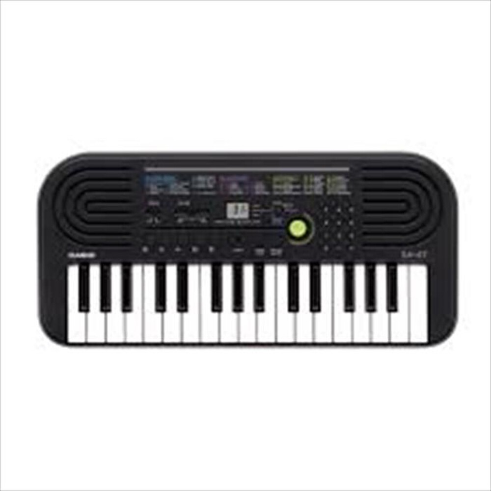 "1CASIO - SA-47 (Mini Tastiera Musicale) - fondo grigio"