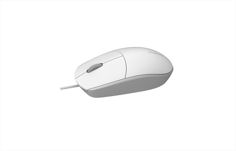 Immagine del prodotto RAPOO - Mouse ergonomico N100-White/Bianco