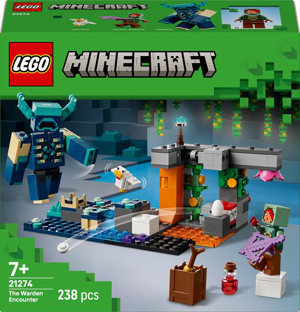 "LEGO - MINECRAFT L’incontro con il Sorvegliante - 21274"