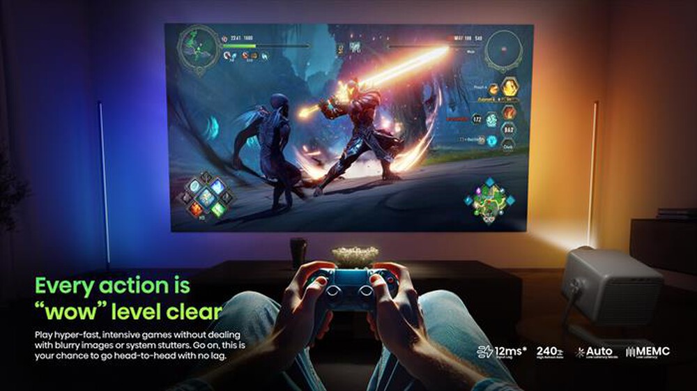 Immagine del prodotto HISENSE - Mini Proiettore Smart 4K M2 PRO-Grigio