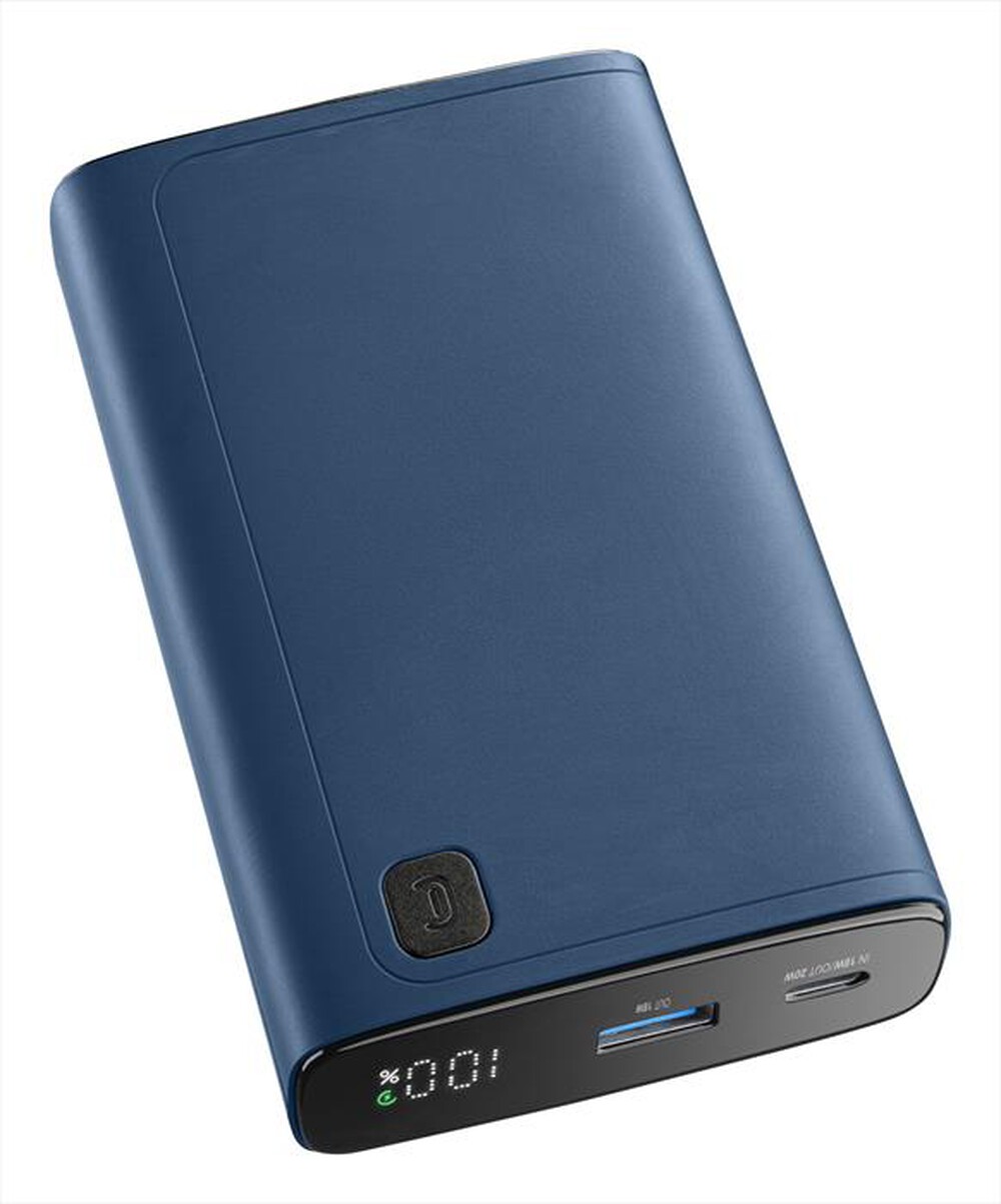 Immagine del prodotto CELLULARLINE - Caricabatterie Portatile PBDISPL01PD20000B-Blu