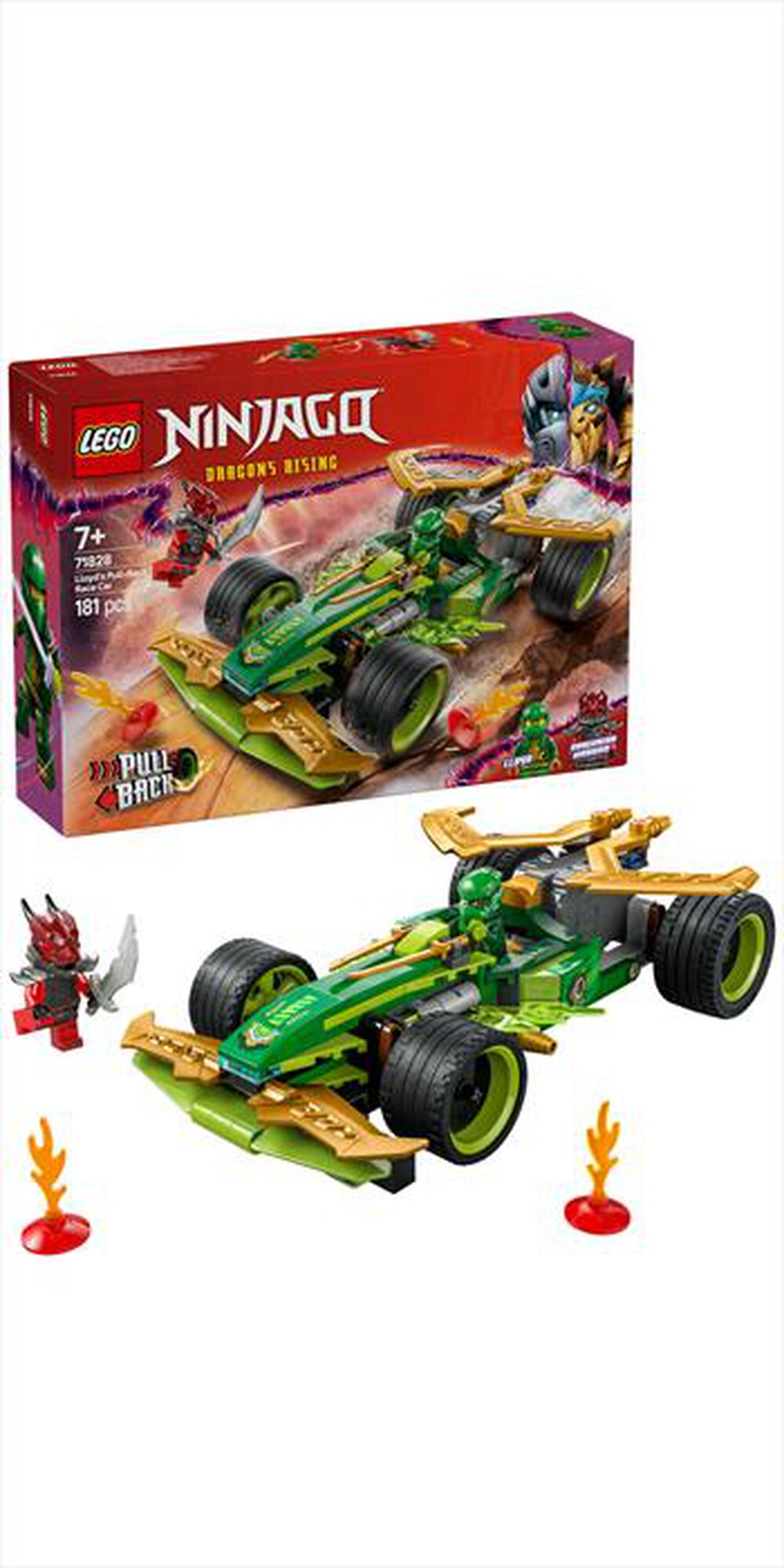 Immagine del prodotto LEGO - NINJAGO Racer pull-back di Lloyd 71828