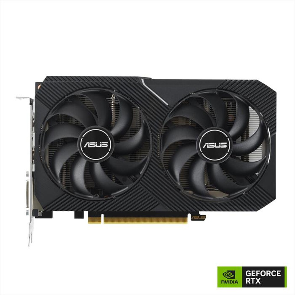 Immagine del prodotto ASUS - Dual GeForce RTX 3050 V2 OC Edition 8GB GDDR6-nero