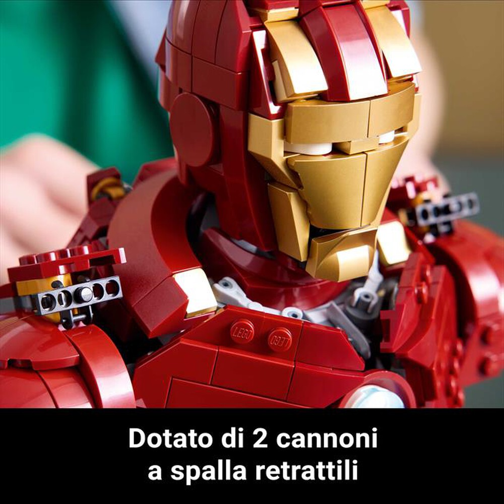 "LEGO - MARVEL Busto di Iron Man MK4 - 76327"