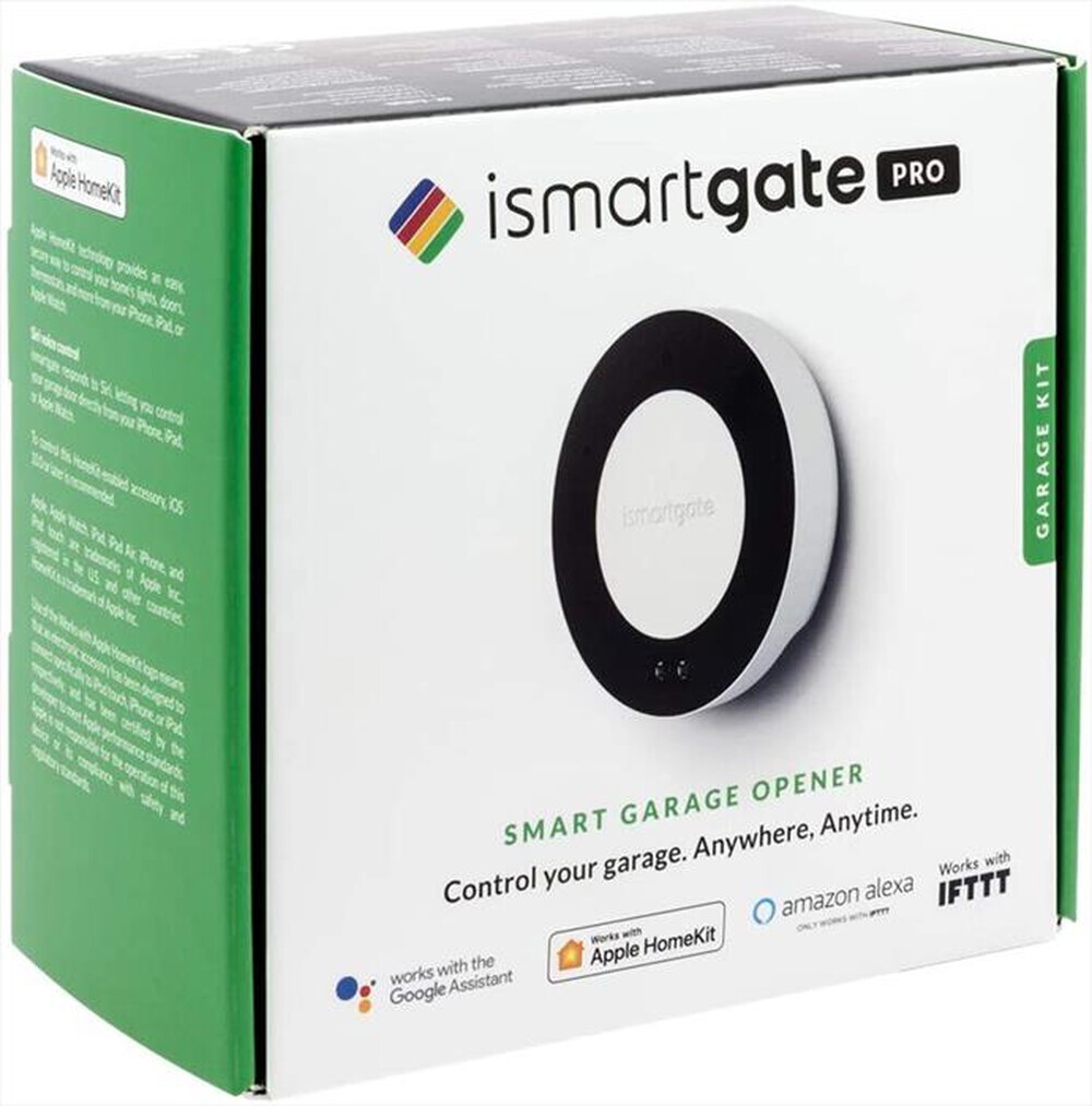 "ISMARTGATE - STANDARD PRO GARAGE-WHITE"