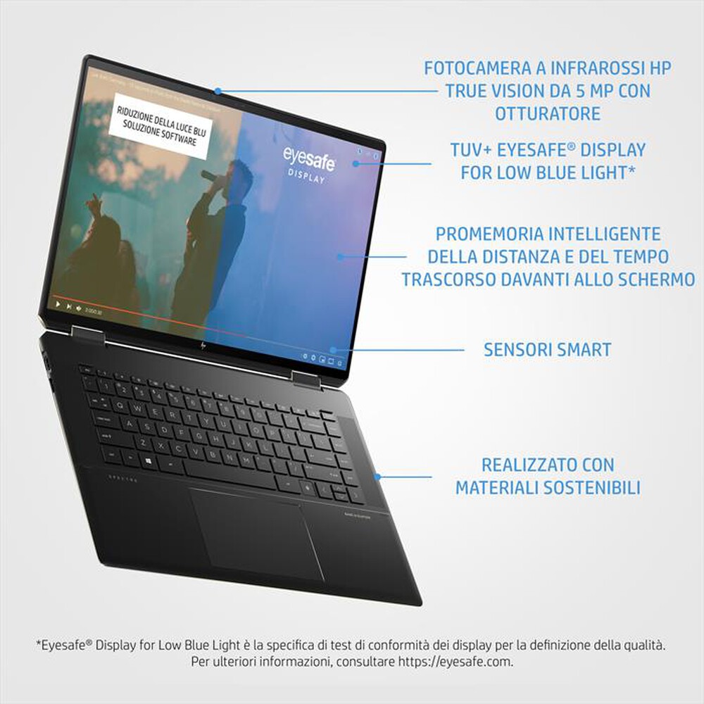 "HP - Notebook SPECTRE X360 2-IN-1 16-F1008NL-Nightfall Black"