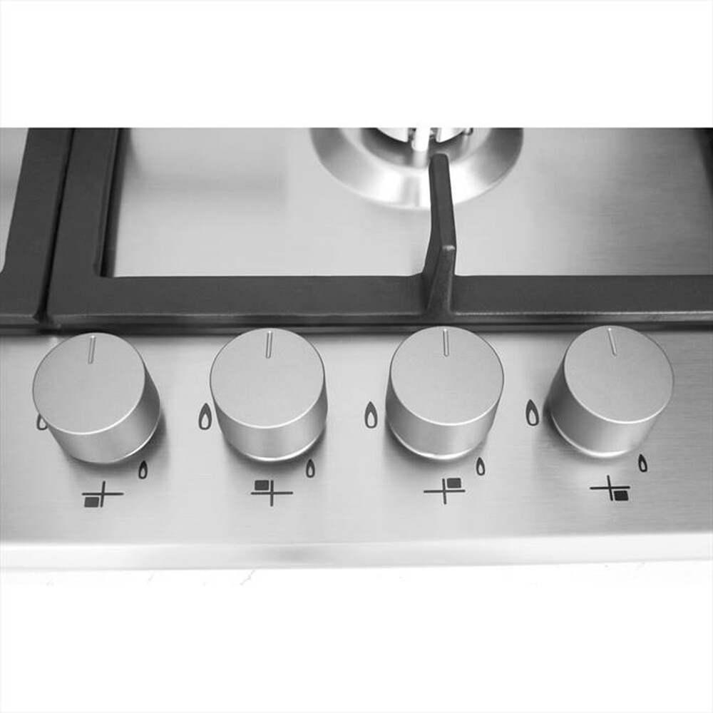 "WHIRLPOOL - Piano cottura a gas IXELIUM GMR 6422/IXL 59cm-Stainless steel"