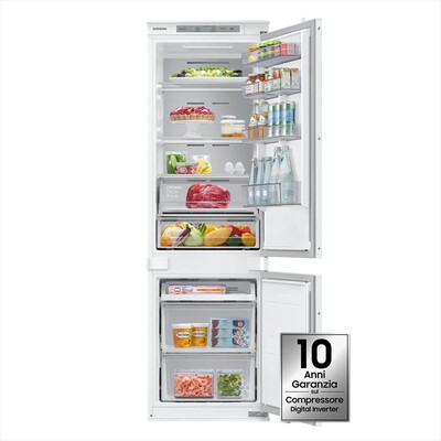 SAMSUNG - Frigorifero incasso BRB26703CWW/EF Classe C 267lt-Bianco