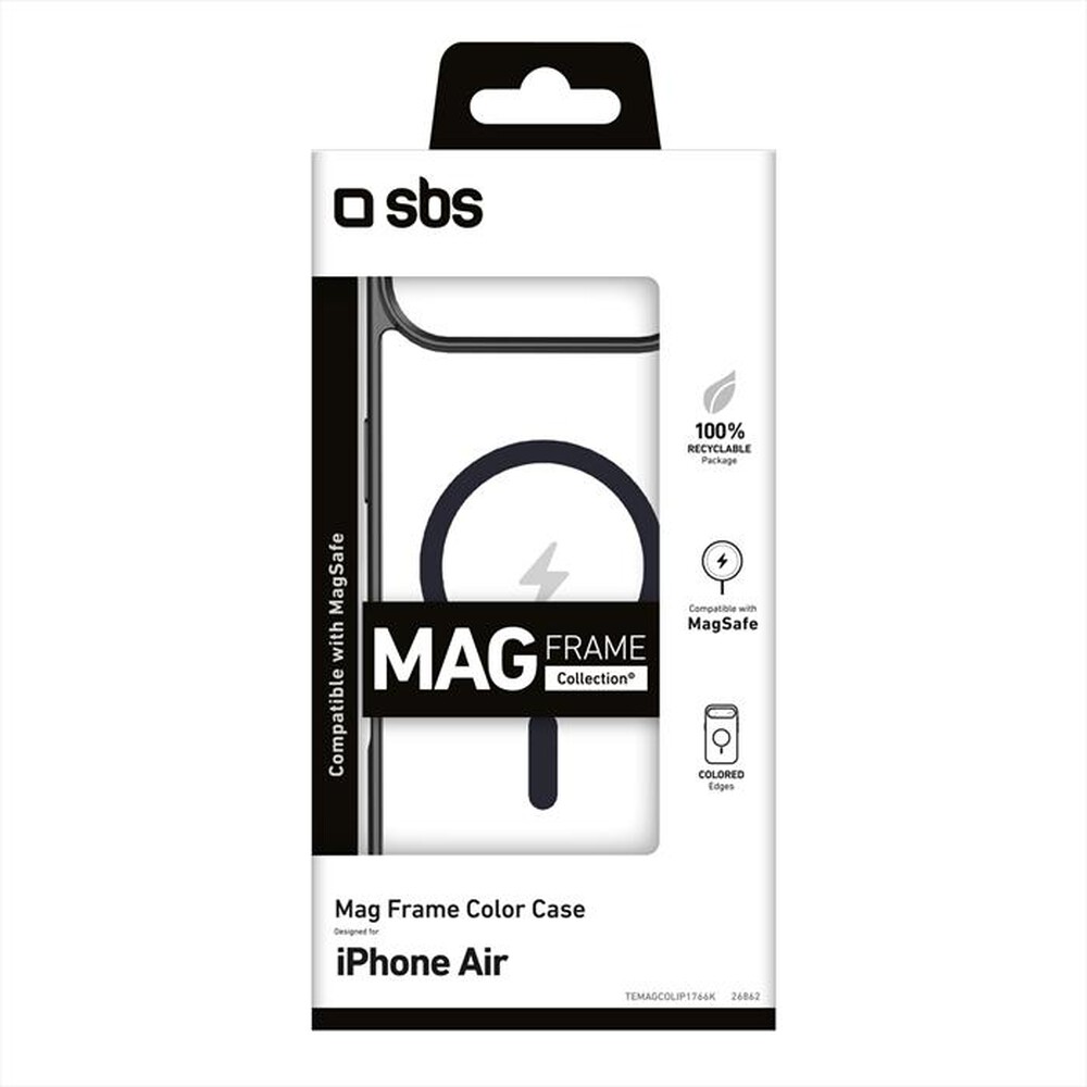 Immagine del prodotto SBS - Cover Mag Frame per iPhone 17 Air-Nero