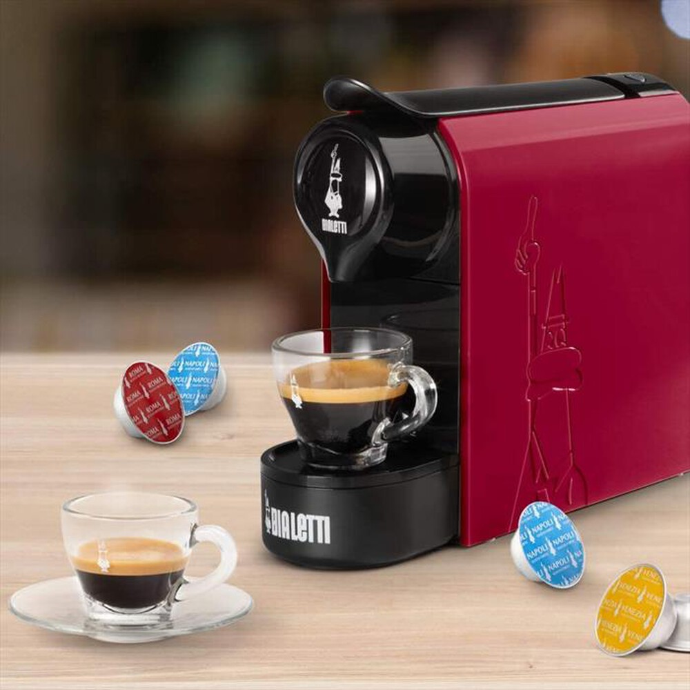 "BIALETTI - Macchina caffè a capsule 098150516-Rosso"