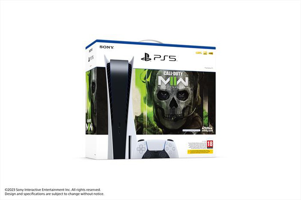 "SONY COMPUTER - PLAYSTATION 5 + CALL OF DUTY MODERN WARFARE II"
