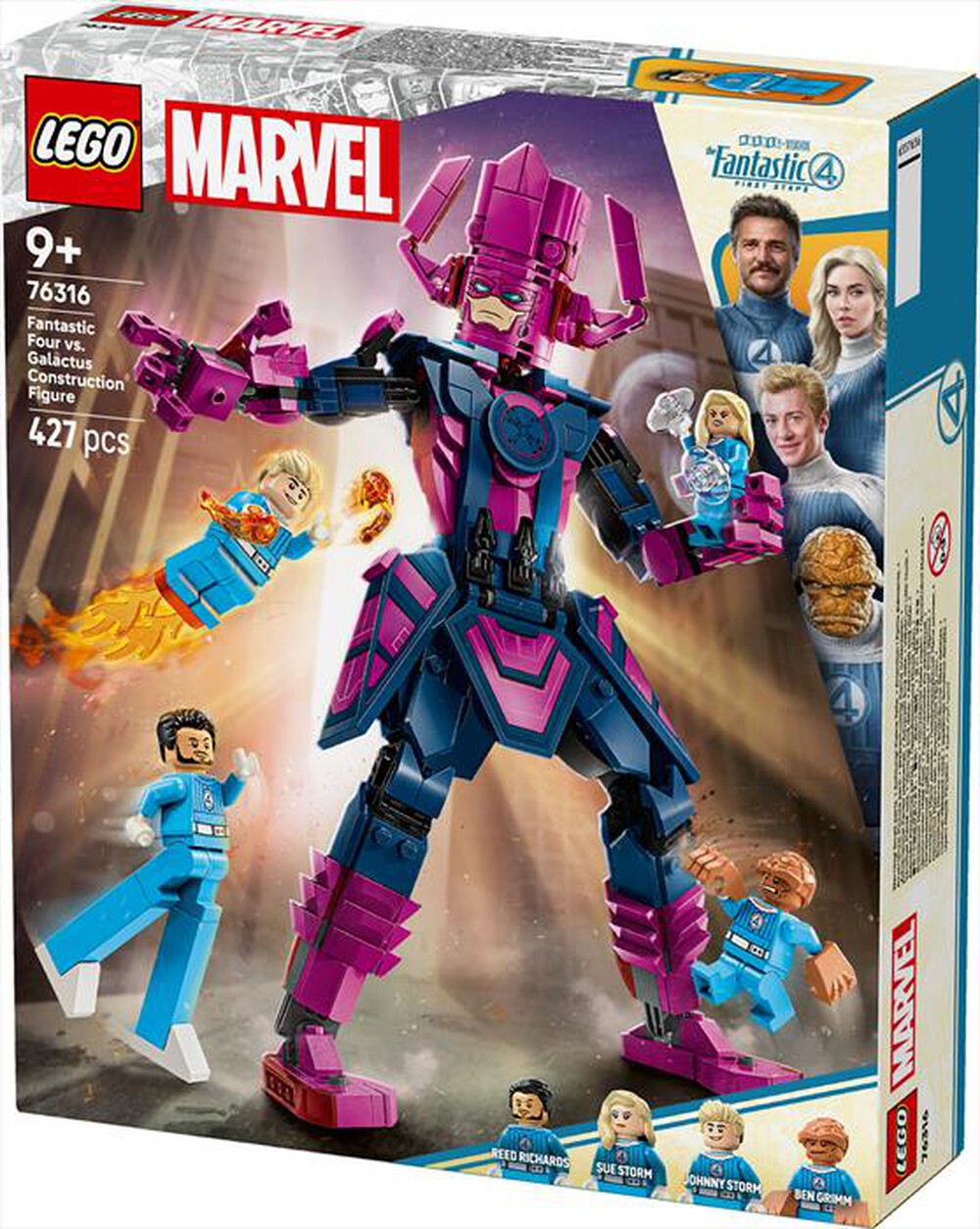 "LEGO - 76316 FANTASTICI QUATTRO E GALACTUS-,"