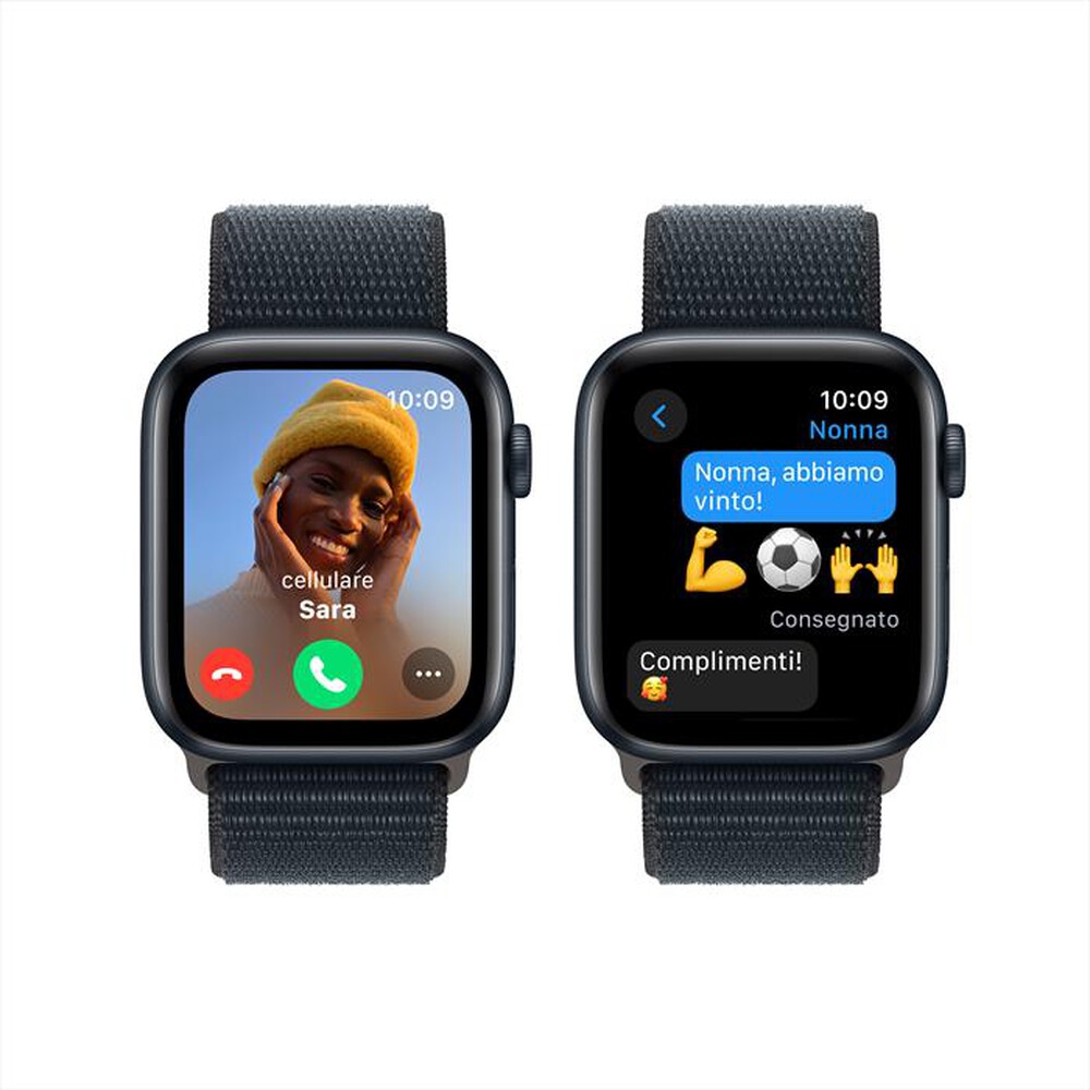 "APPLE - Watch SE GPS Cassa 44mm-Mezzanotte"