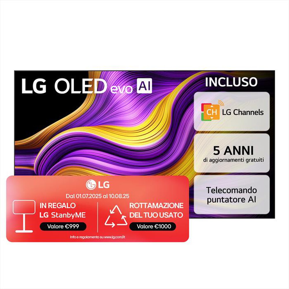 Immagine del prodotto LG - Smart TV OLED UHD 4K 97" OLED97G54LW-Silver