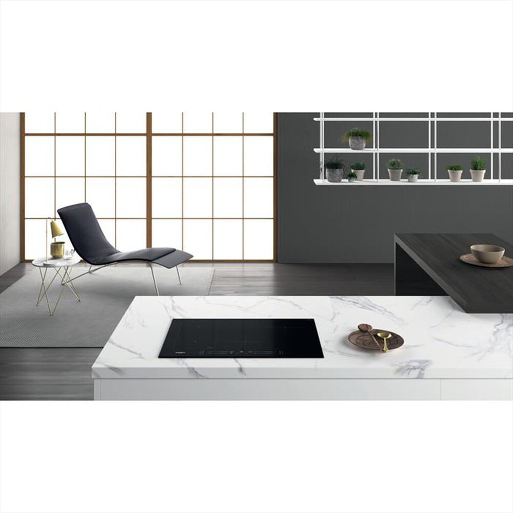 "WHIRLPOOL - Piano induzione WL S3377 BF HOB WP 77 cm-Nero"