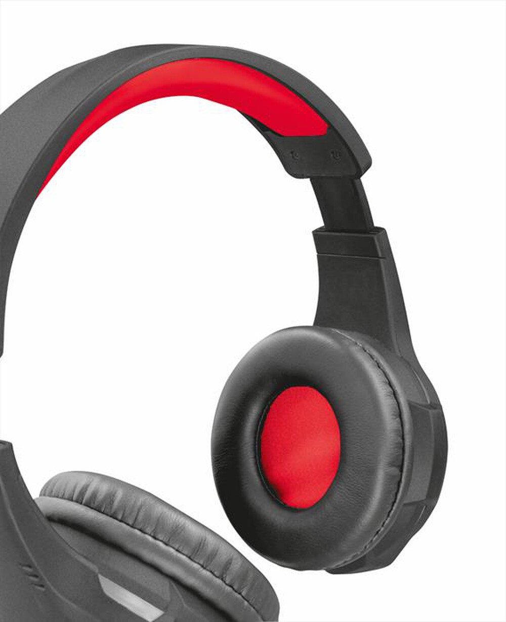 Immagine del prodotto TRUST - RAVU GXT307 GAM HDST-Black/Red