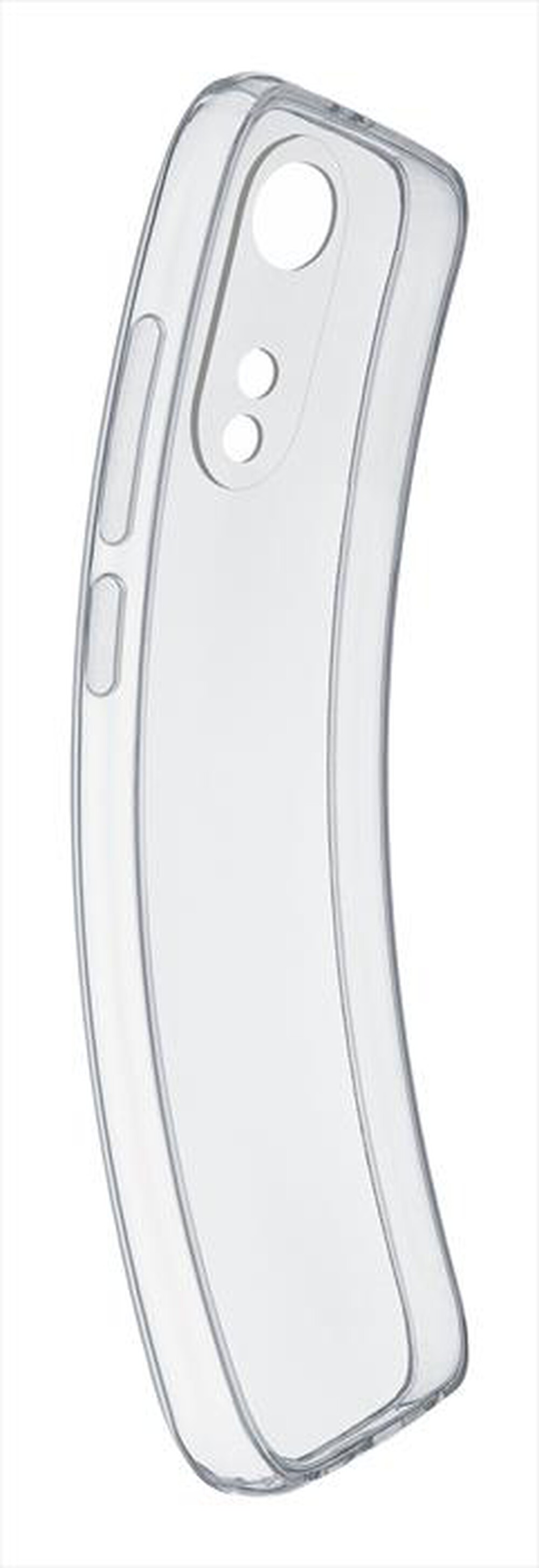 "CELLULARLINE - Custodia back SOFTOPPOA785GT per Oppo A78 5G-Trasparente"