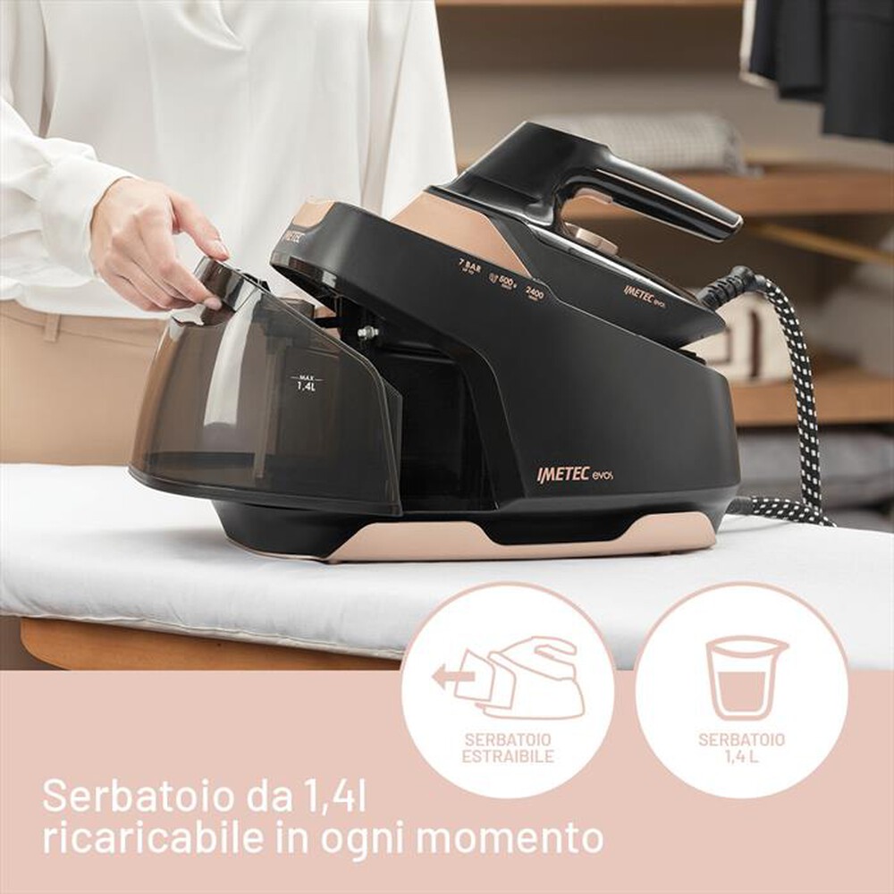 Immagine del prodotto IMETEC - FERRO DA STIRO CON CALDAIA EVOS