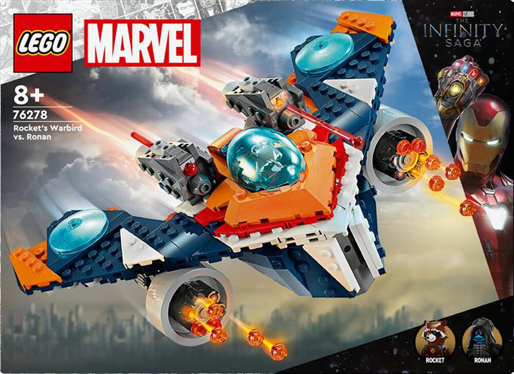 Immagine del prodotto LEGO - SUPER HEROES MARVEL Warbird Rocket vs Ronan 76278