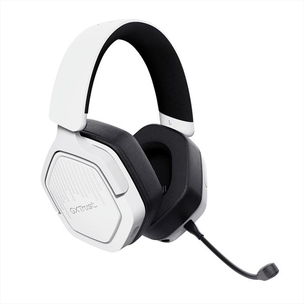 "TRUST - Cuffie multipiattaforma wireless GXT493W CARUS-White"