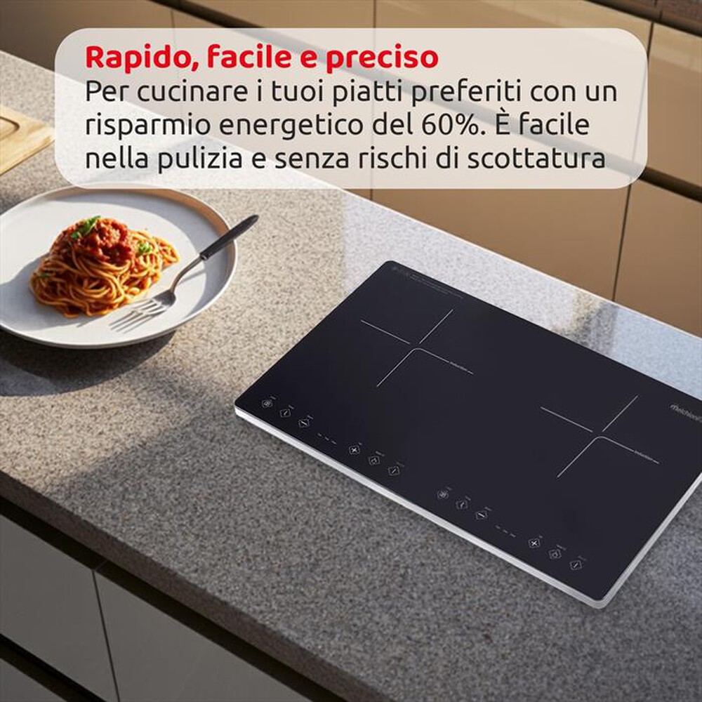 Immagine del prodotto MELCHIONI FAMILY - Piastra a induzione OBLIVION 2-nero