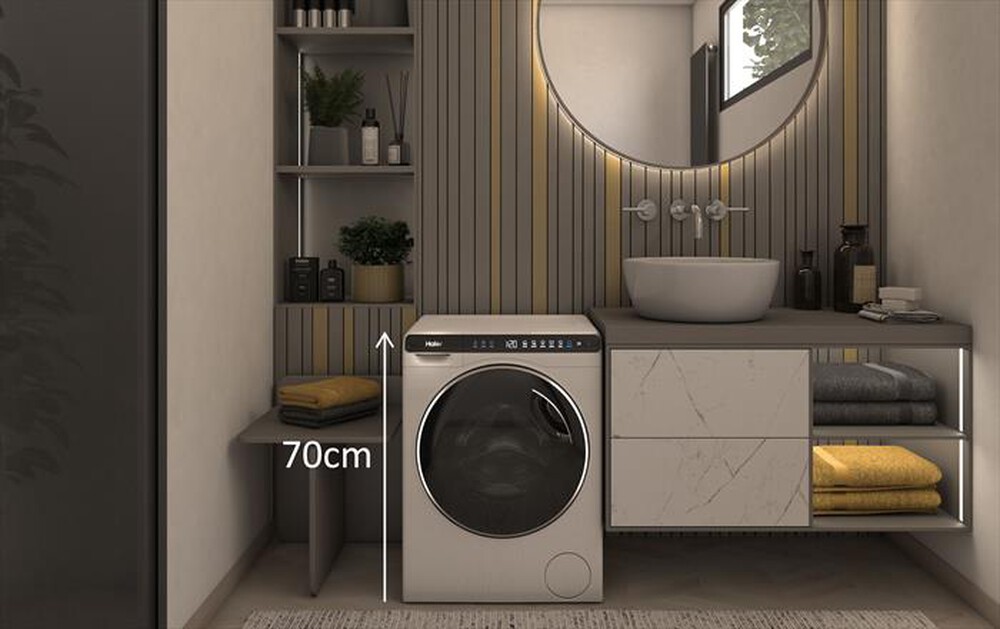 Immagine del prodotto HAIER - Lavatrice HW50-BP12307-S 5 Kg Classe A-Bianco