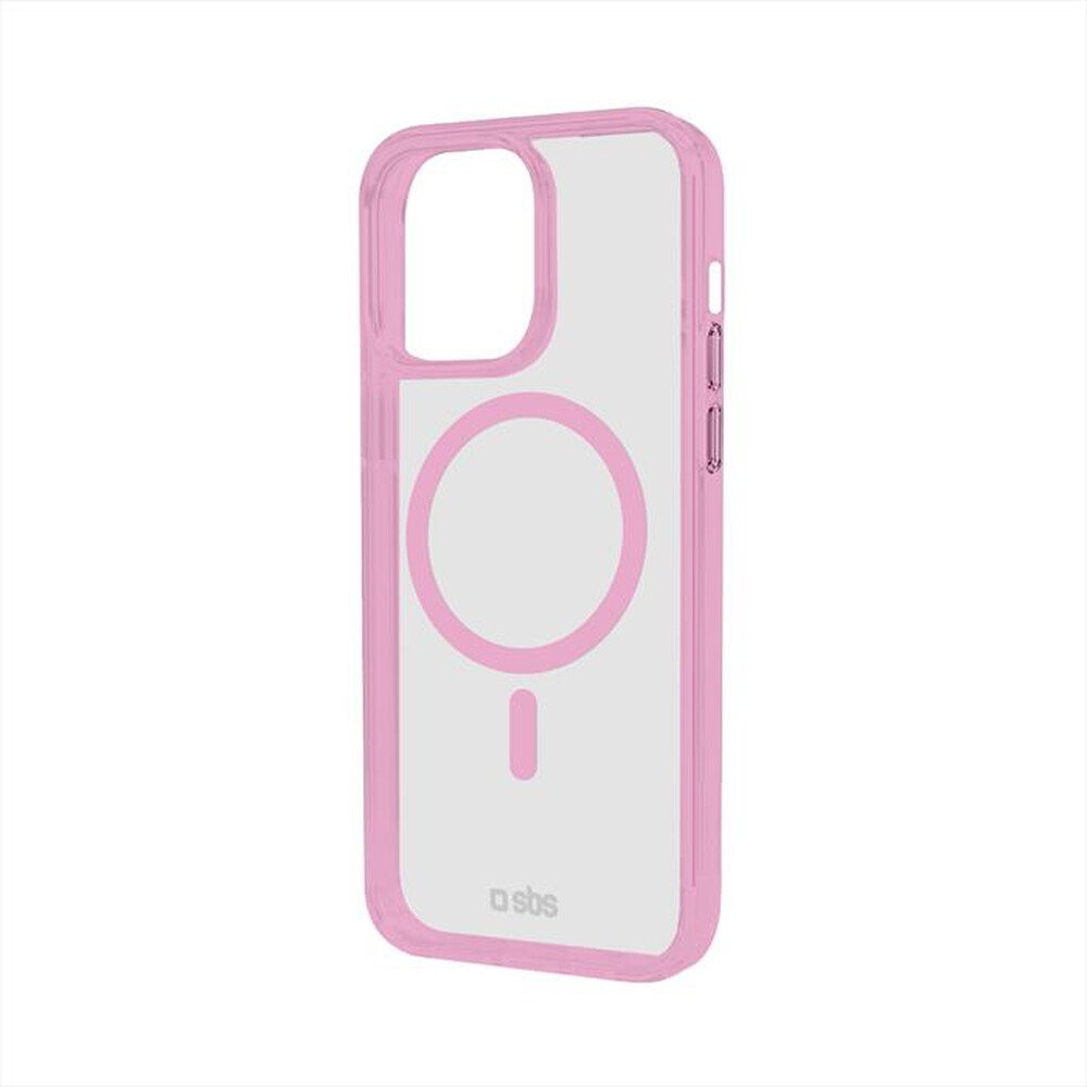 "SBS - Cover Mag Frame iPhone 15 Pro TEMAGCOLIP1561PP-Rosa"