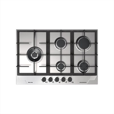 GLEM GAS - Piano cottura a gas GTP85THIX 74cm-Inox