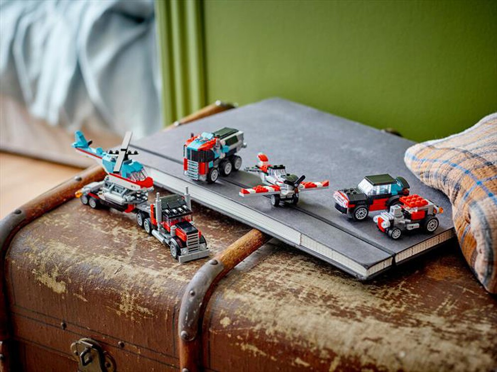 Immagine del prodotto LEGO - CREATOR Autocarro con elicottero 31146