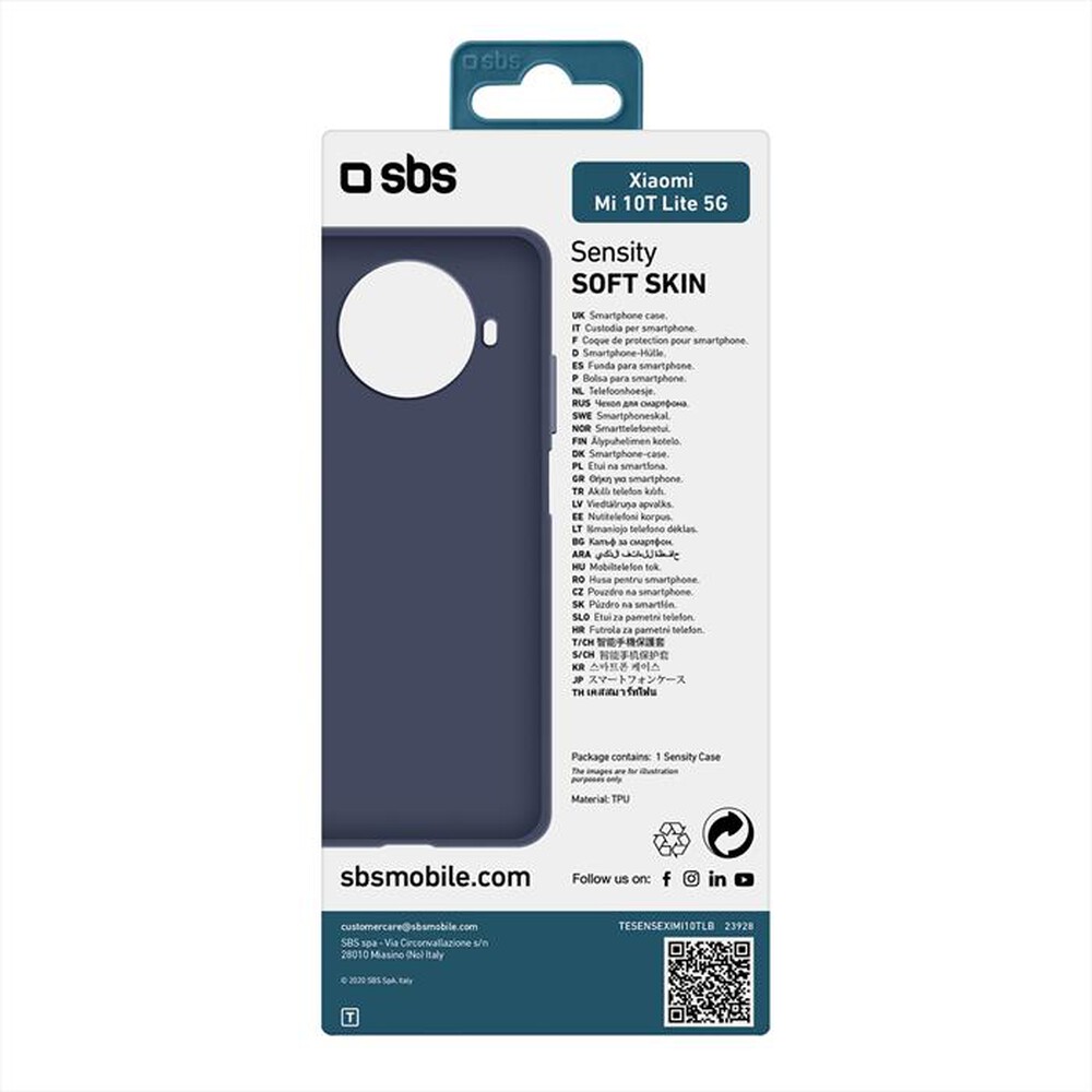 "SBS - TESENSEXIMI10TLB-Navy Blue"