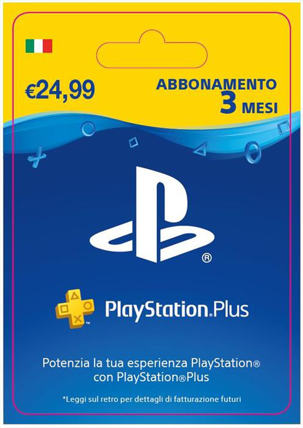 "SONY COMPUTER - PS4 Branded Playstation Plus Card 90 GG"