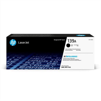 HP - 139A TONER ORIGINALE-Nero