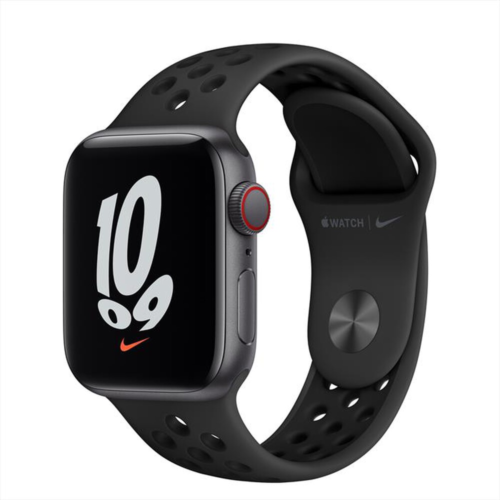 Immagine del prodotto APPLE - Watch NIKE SE GPS+Cellular 40mm Alluminio-Scuro Sport Antracite/Nero