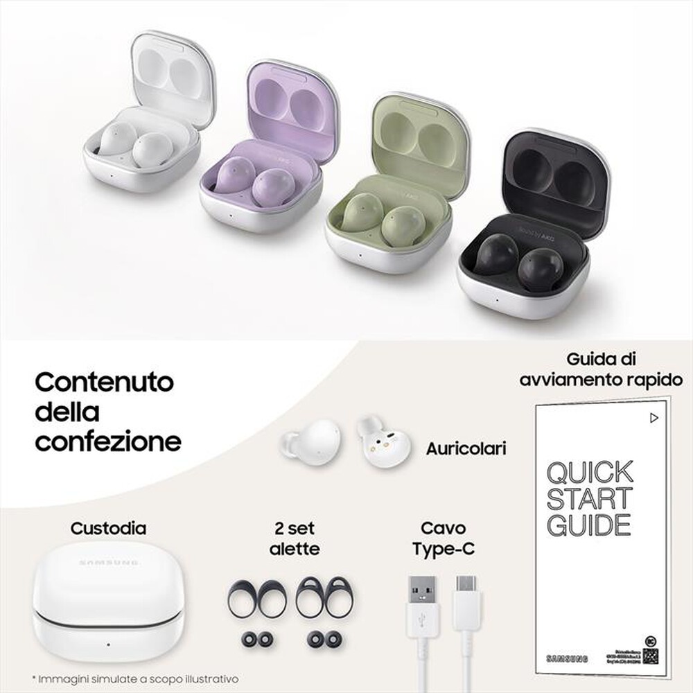 Immagine del prodotto SAMSUNG - GALAXY BUDS2-White