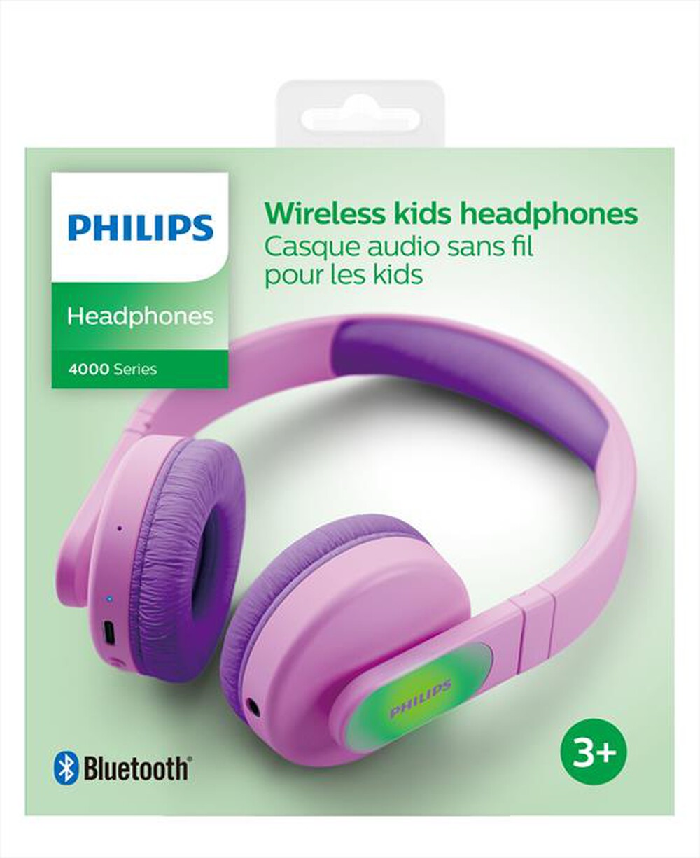 "PHILIPS - Cuffie a padiglione chiuso TAK4206PK/00-Pink"