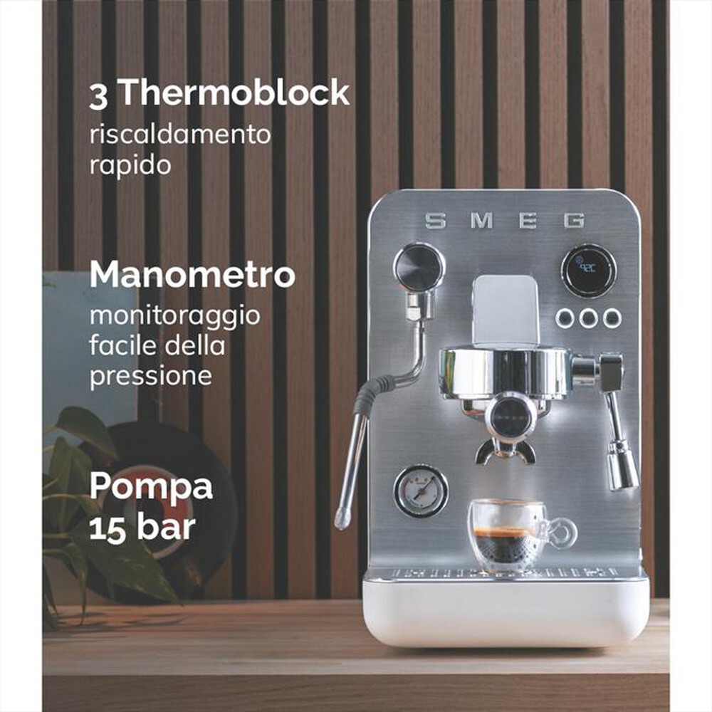 Immagine del prodotto SMEG - Macchina da caff&egrave; espresso EMC02BLMEU-Nero