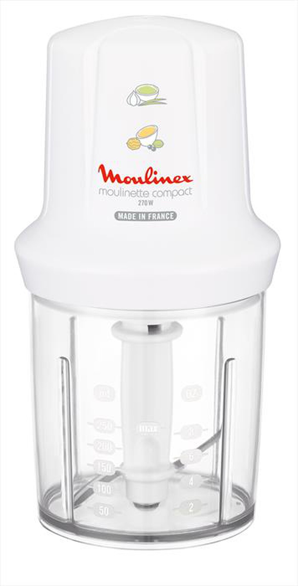"MOULINEX - DJ3001 Moulinette Compact-Bianco"