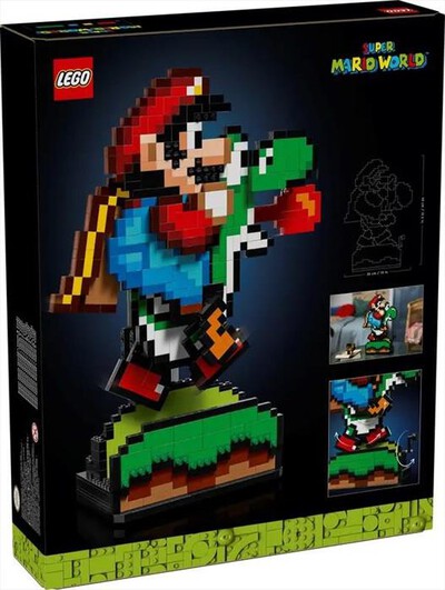 LEGO - SUPER MARIO WORLD:MARIO E YOSHI - 71438-Multicolore
